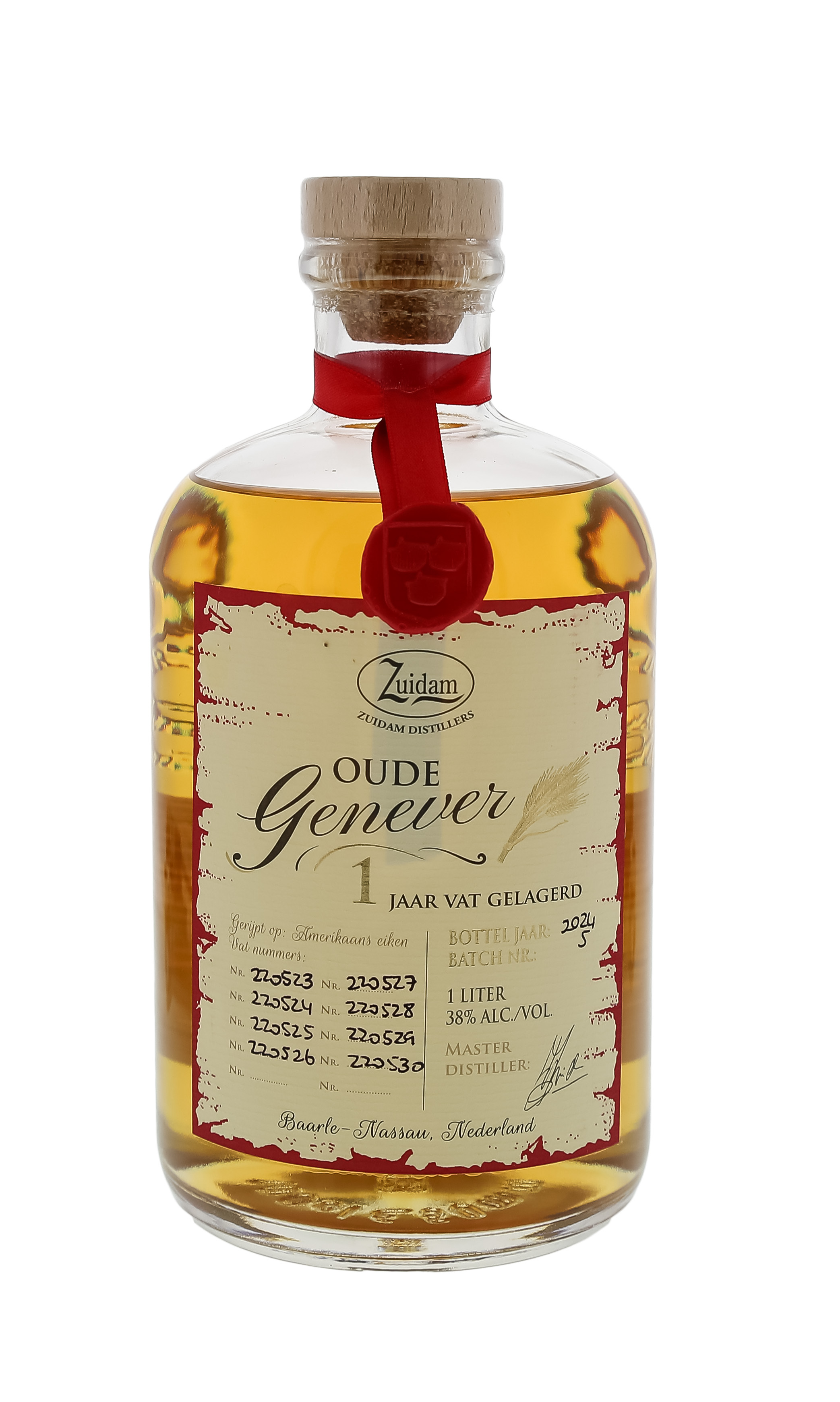 Zuidam Oude Genever 1YO 1,0L