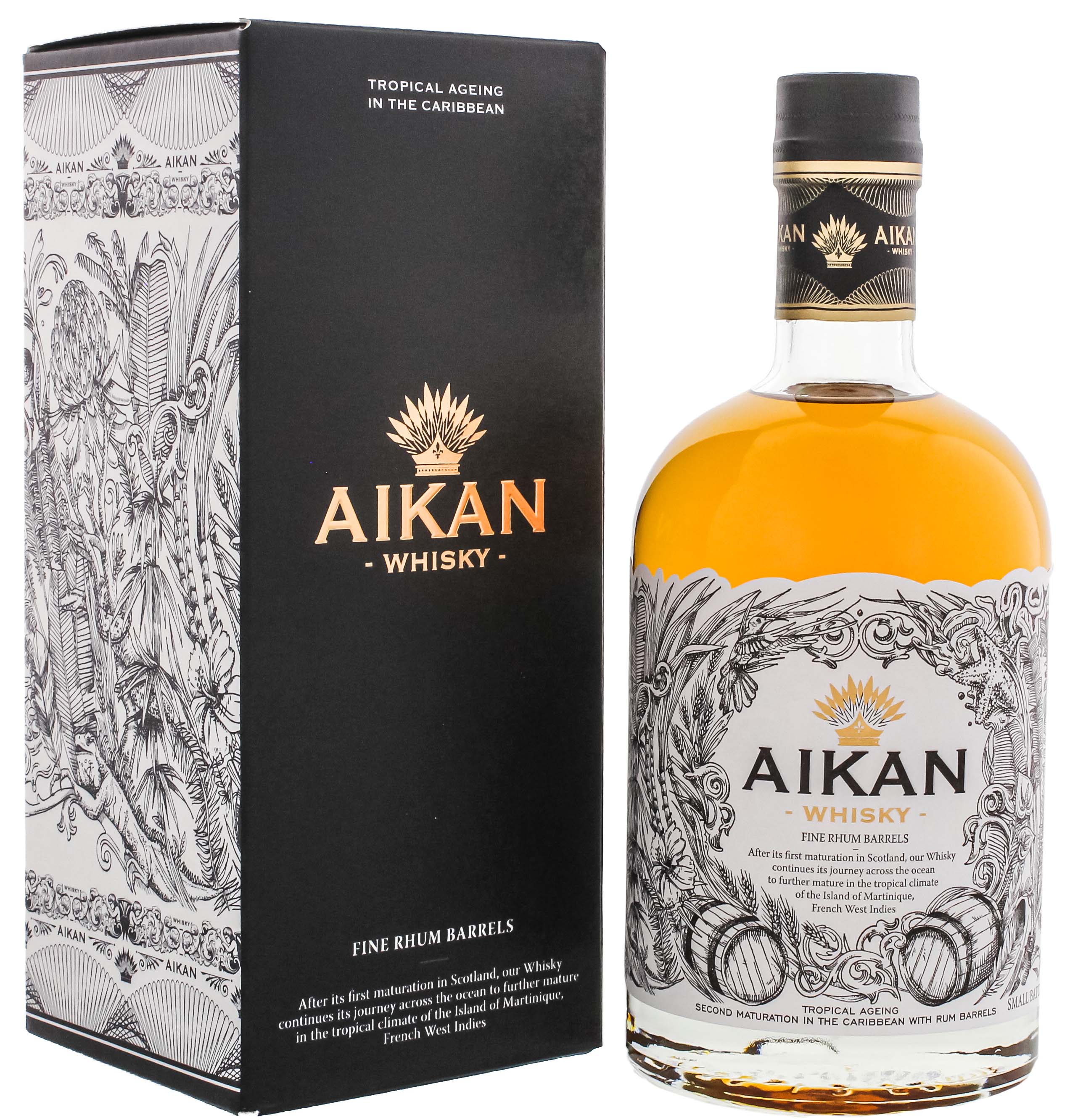 Aikan Whisky Fine Rhum Barrels 0,5L -GB-