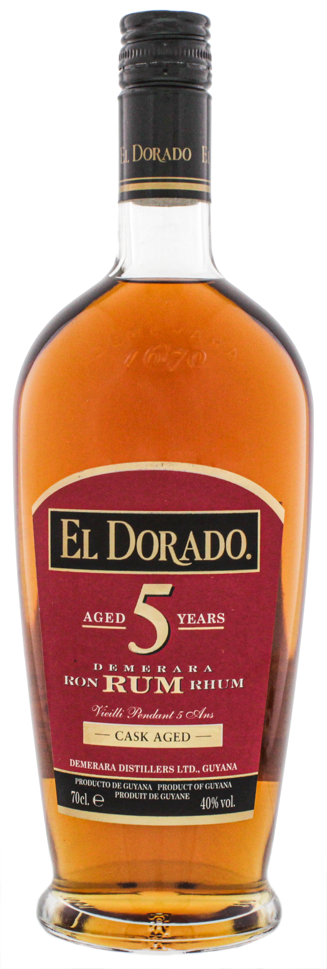 El Dorado Rum 5YO 0,7L