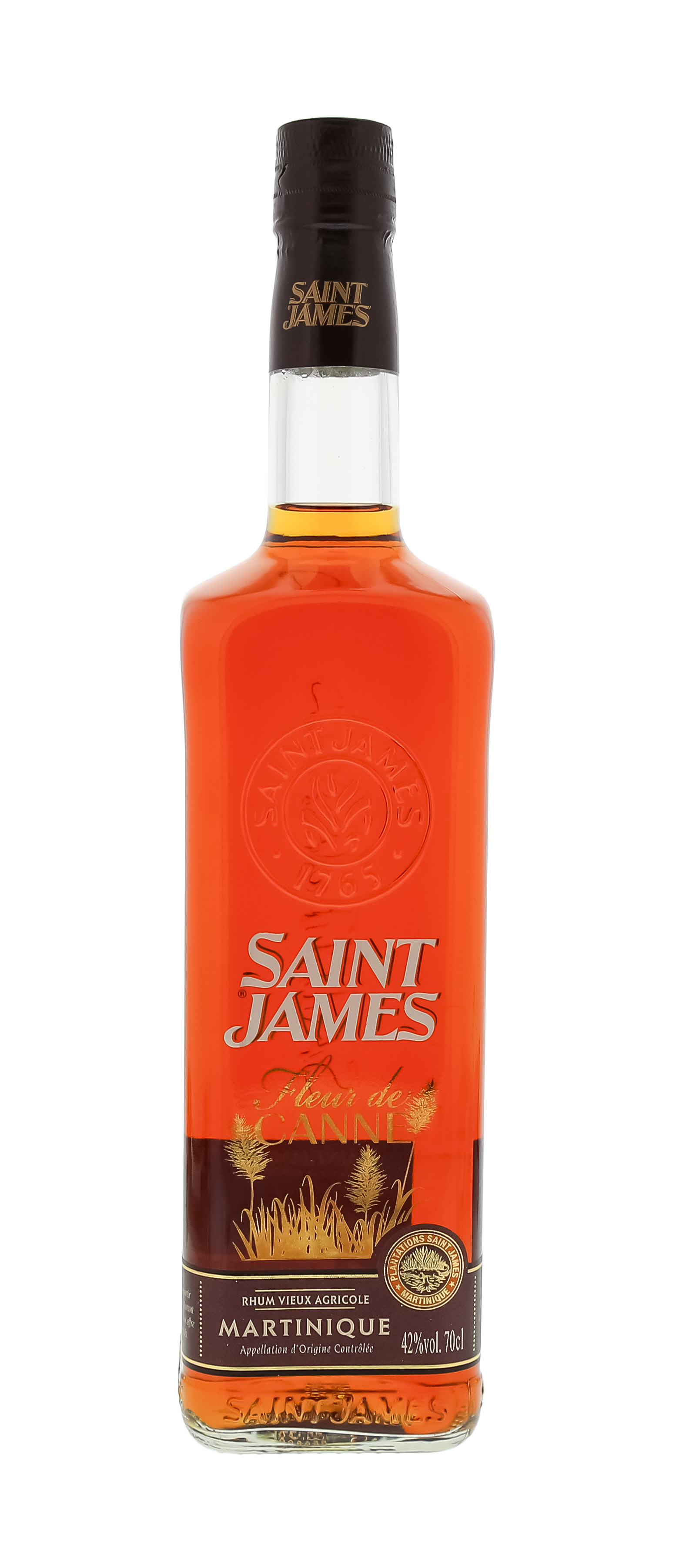 Saint James Fleur de Canne Rhum Vieux Agricole 0,7L