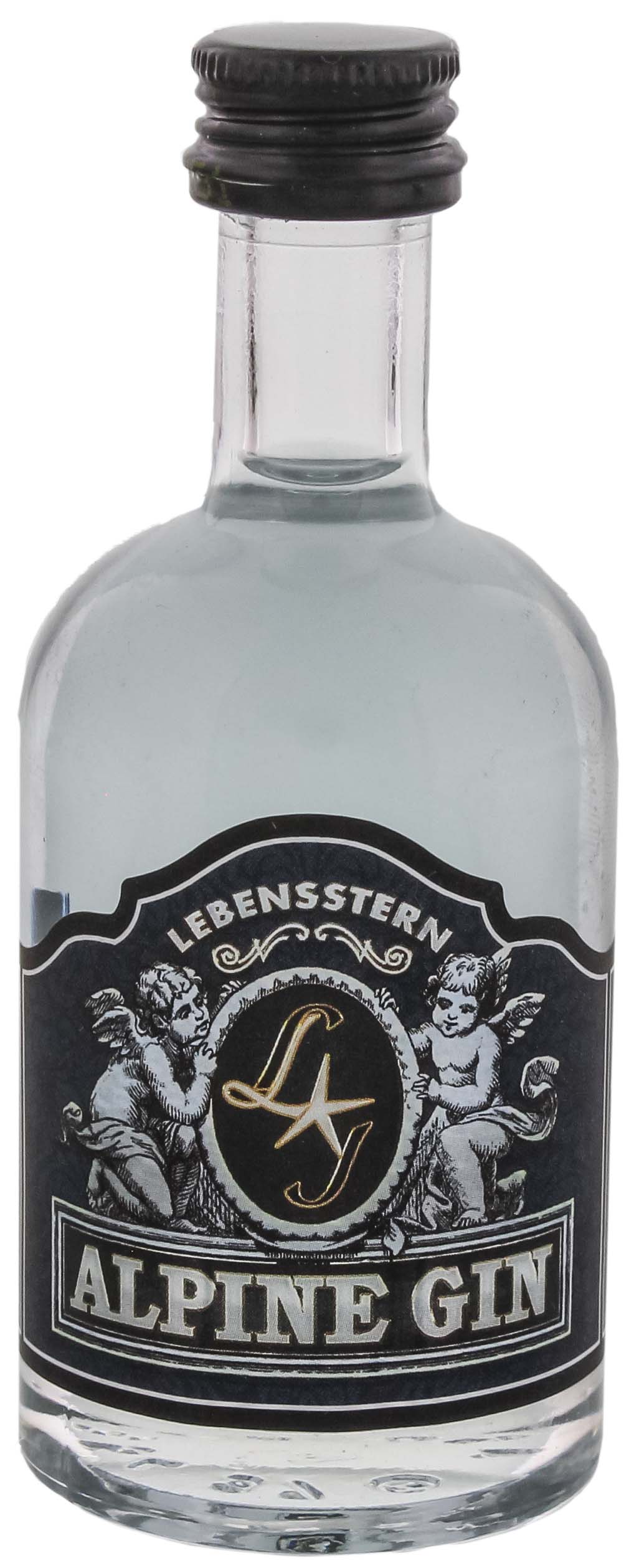 Lebensstern Alpine Gin Miniatures 0,05L