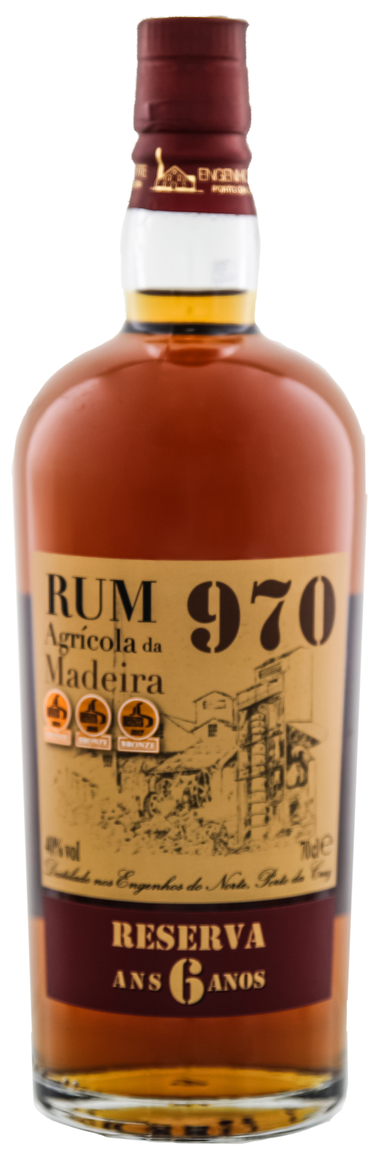 970 Agricola da Madeira Rum Reserva 6YO 0,7L