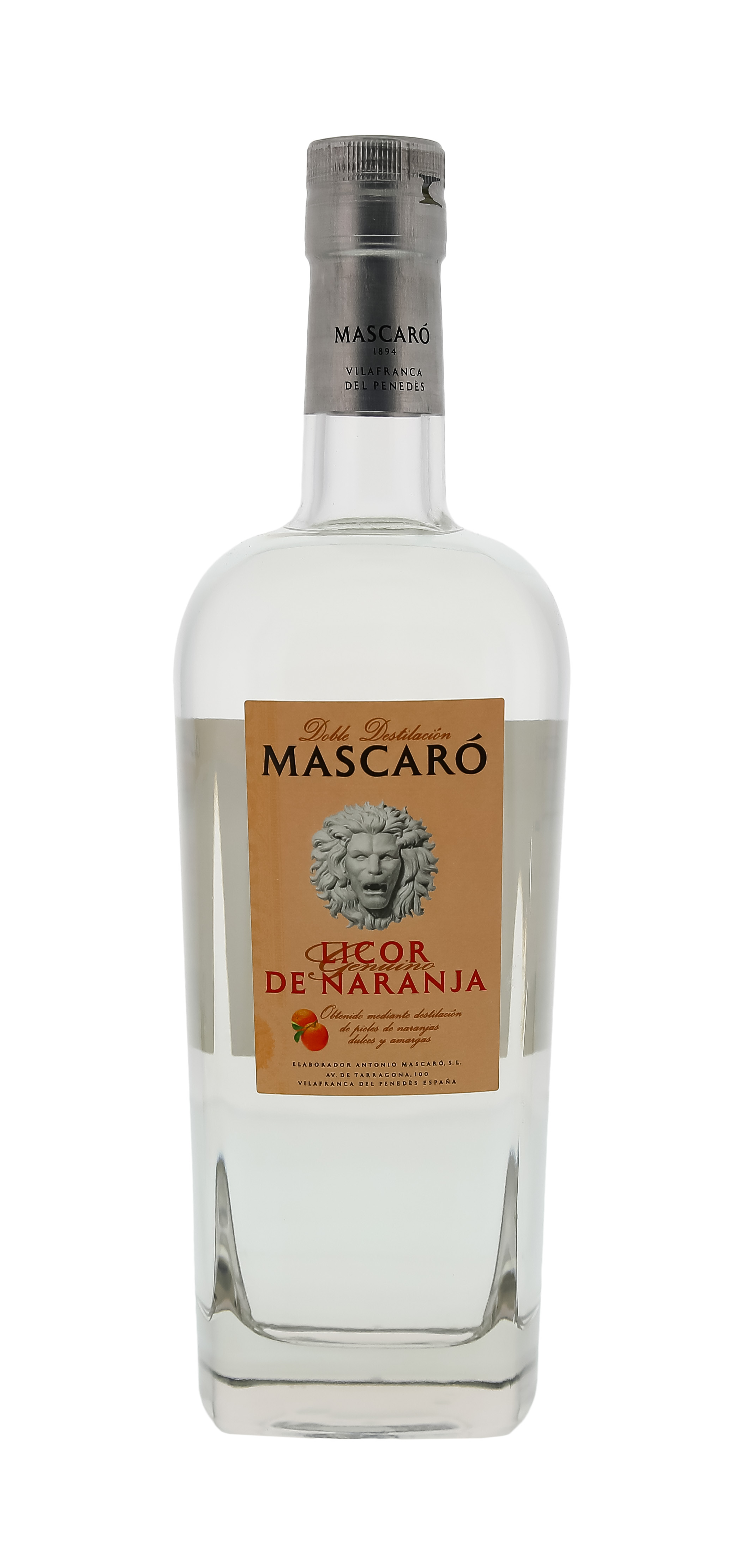 Mascaro Licor de Naranja 0,7L