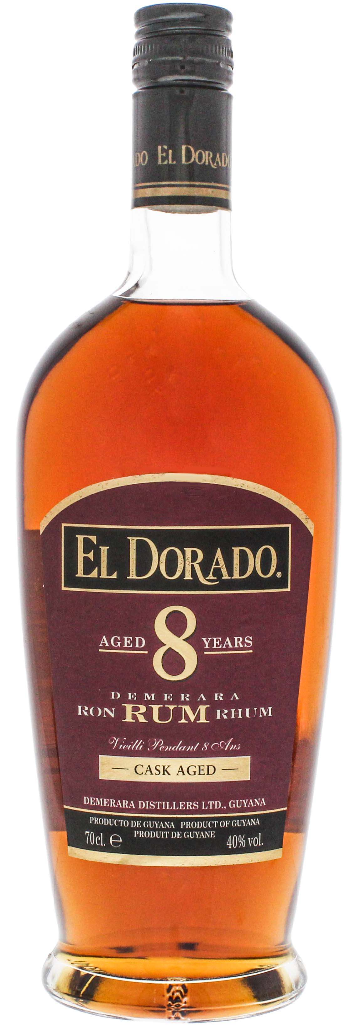 El Dorado Rum 8YO 0,7L