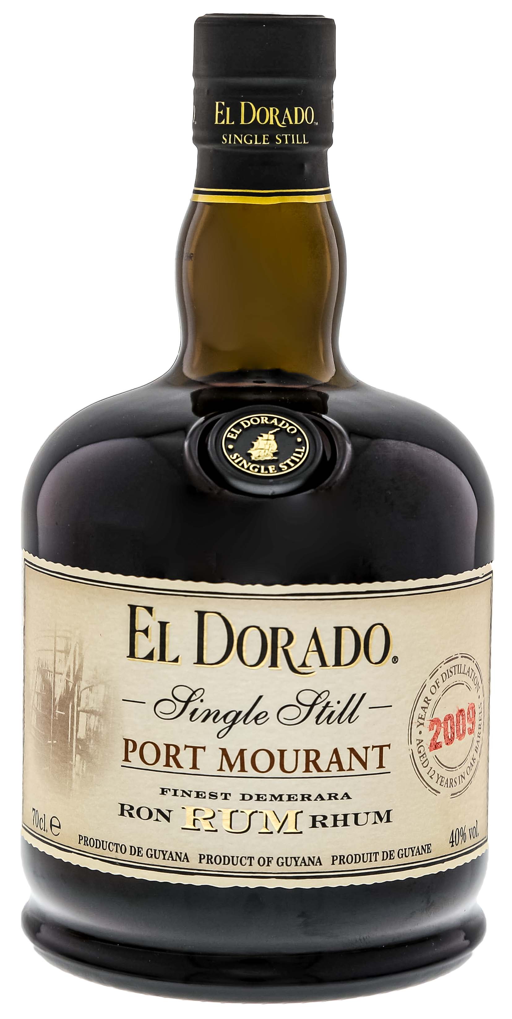 El Dorado Single Still Port Mourant 2009 0,7L