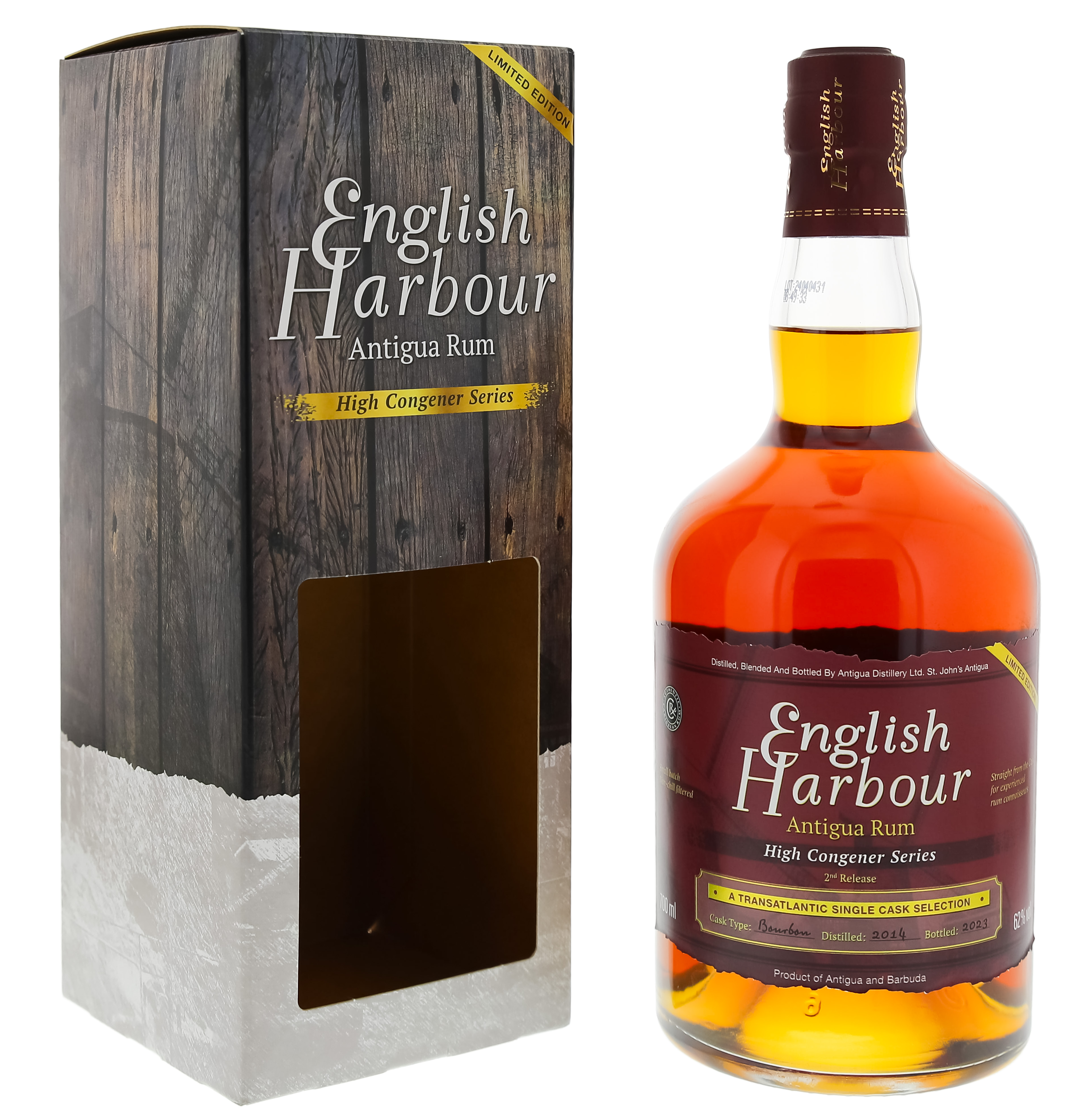 English Harbour High Congener Series 2nd Release 2014/2023 Limited Edition 0,7L -GB-