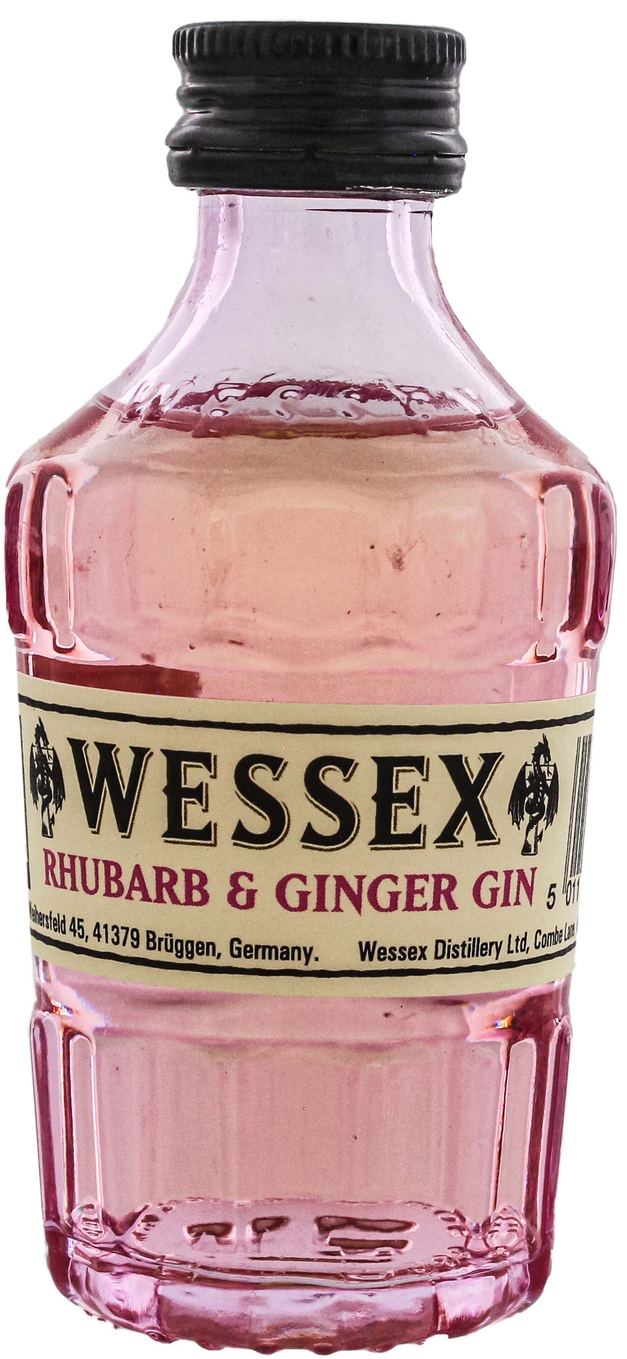 Wessex Rhubarb & Ginger Gin Miniatures 0,05L