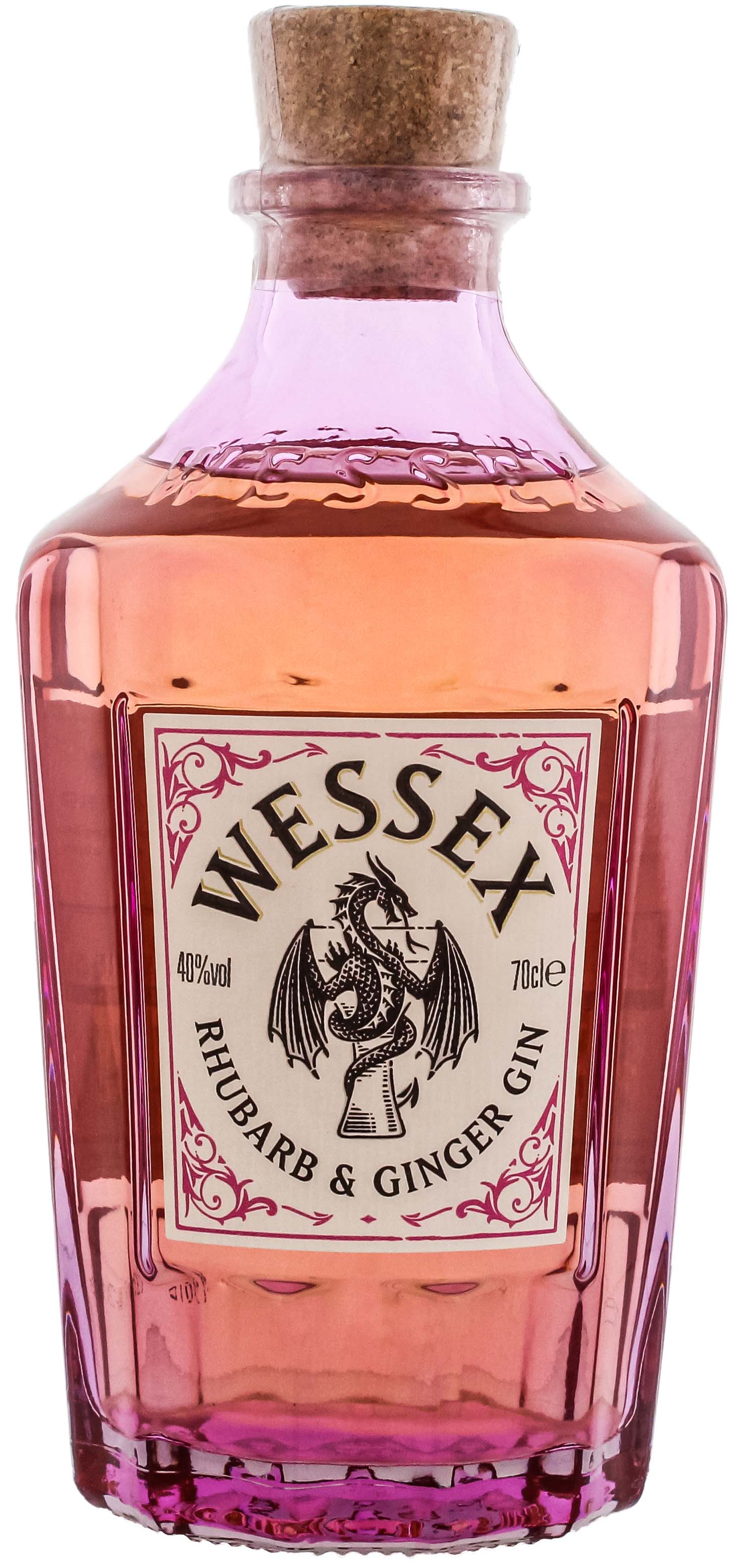 Wessex Rhubarb & Ginger Gin 0,7L