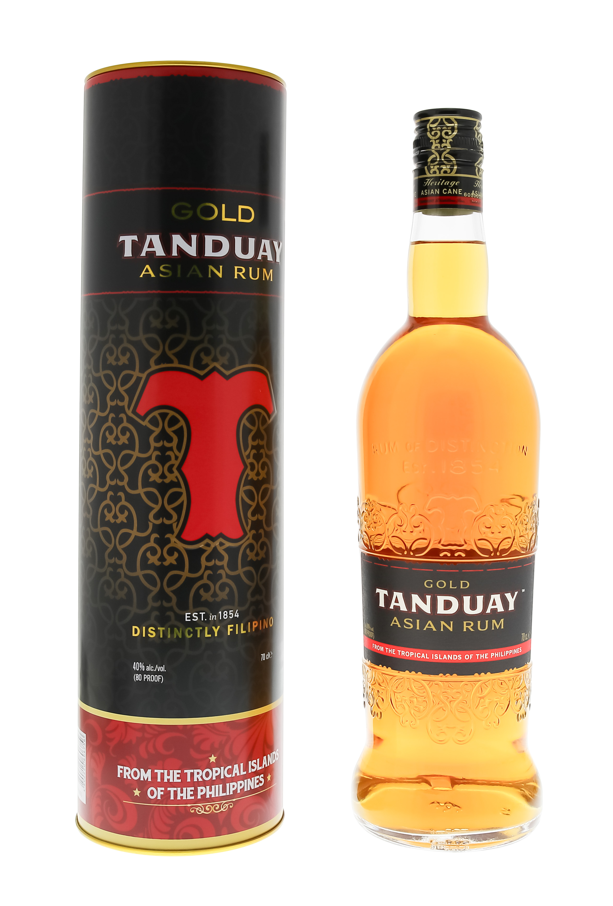 Tanduay Asian Gold Rum 0,7L -GB-